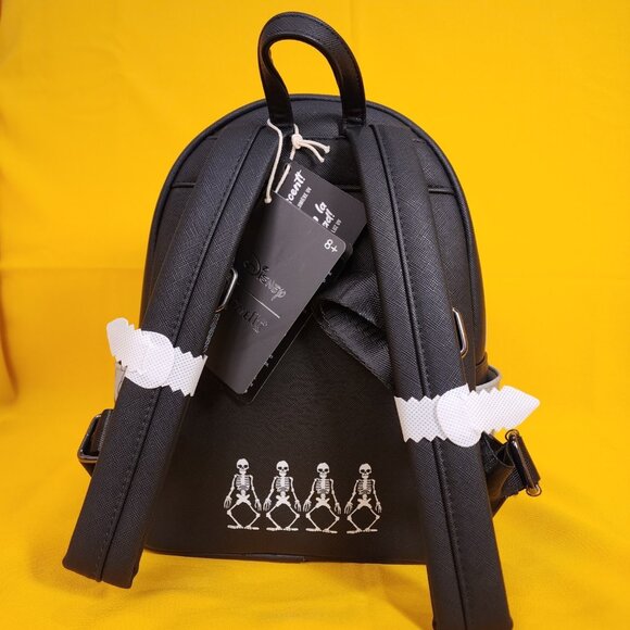 Loungefly Disney The Skeleton Dance Glow in Dark Mini Backpack Silly Symphony - Picture 10 of 15